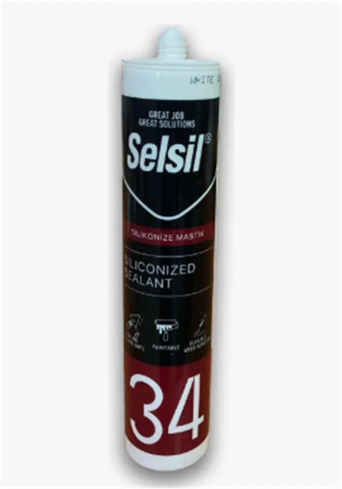 Selsil Silikonize Mastik 450gr 240ml