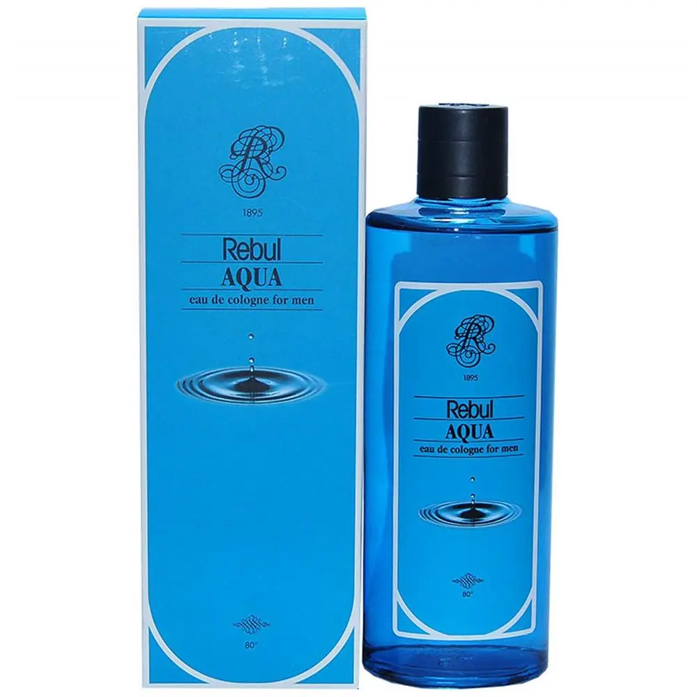 Rebul 250ml Aqua Kolonya Cam Şişe 1