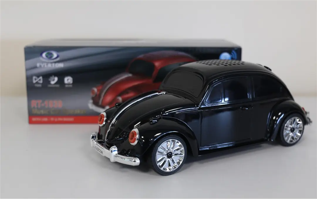 EVERTON RT-1939 Antrasit Arabalı  Bluetooth Fm-Usb-Tf-Aux Şarjlı Nostaljik Radyo