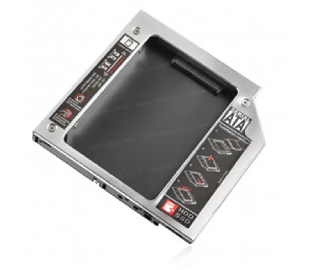 Dark DK-AC-DSOSD12 StoreX X.Tray Notebook Optik Sürücü SATA Disk Yuvası Dönüştürücü (12.7mm) 1