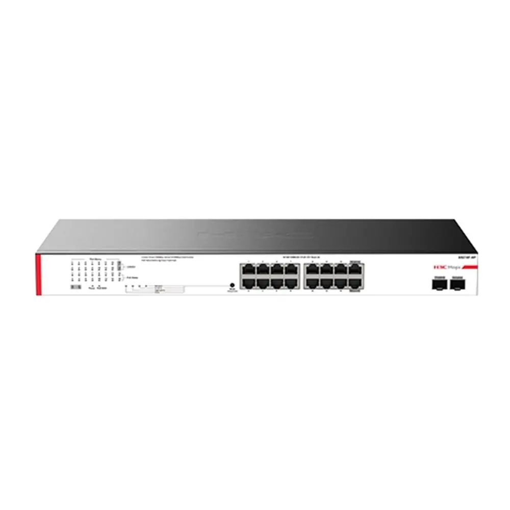 H3C Magic BS218F-HP 16 Port Poe+ 10-100-1000 Mbps 2 SFP 225W Metal Kasa Swich 1