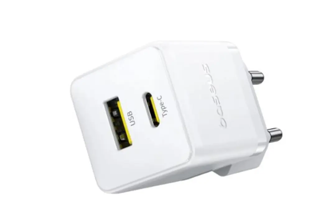 Baseus Palm Hızlı Şarj Aleti C+U 30W EU Beyaz (P1011160A213-00) 1