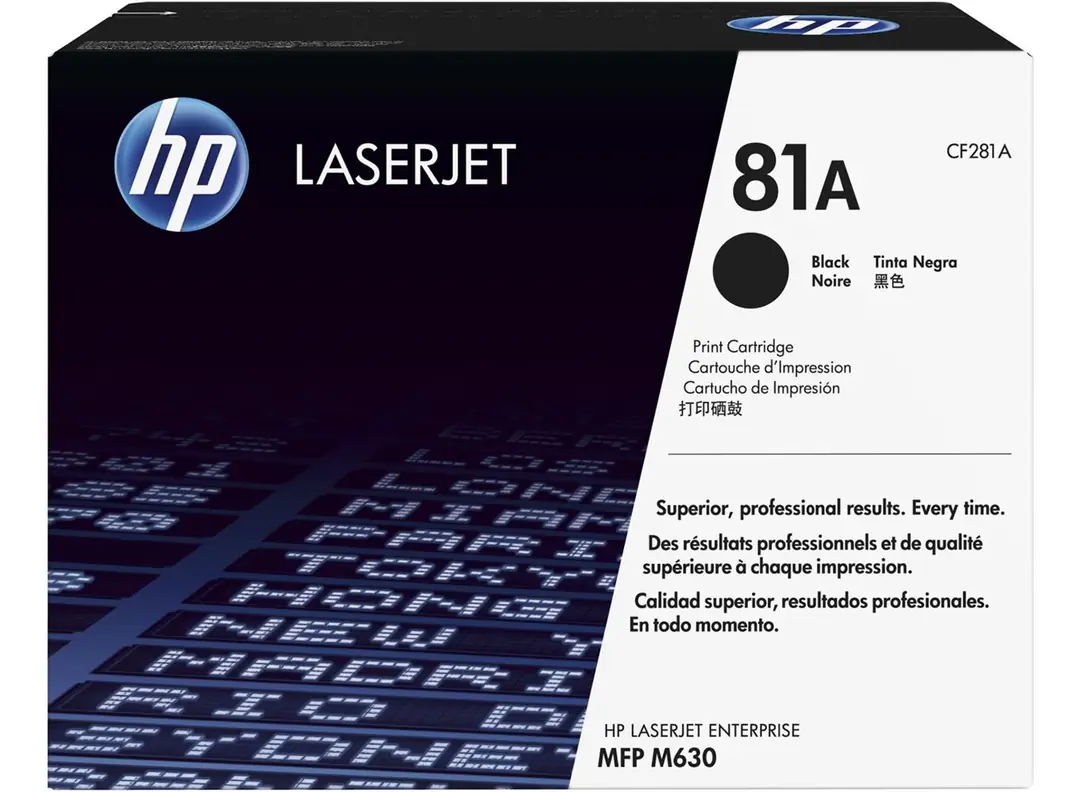 HP 81A Black Siyah 10.000 Sayfa Toner CF281A 1