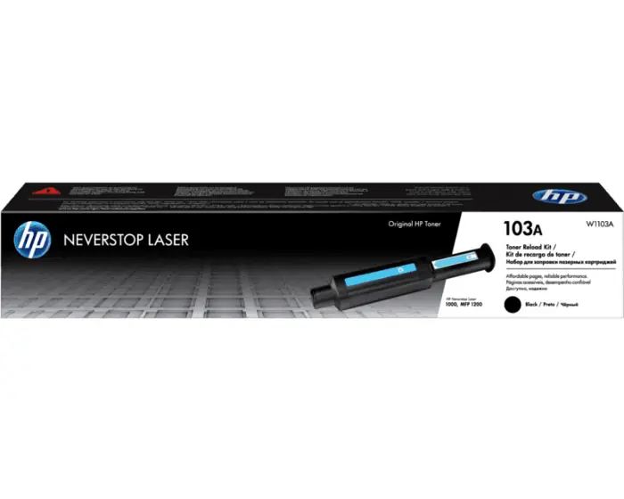 HP 103A Black Siyah 2.500 Sayfa NeverStop Tanklı Yazıcı Toneri W1103A
