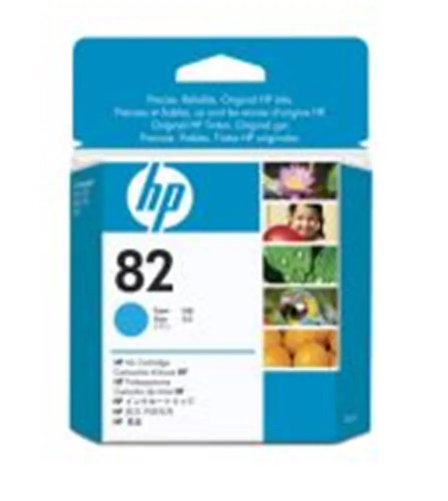 HP 82 Cyan Mavi 28ML Kartuş CH566A 1