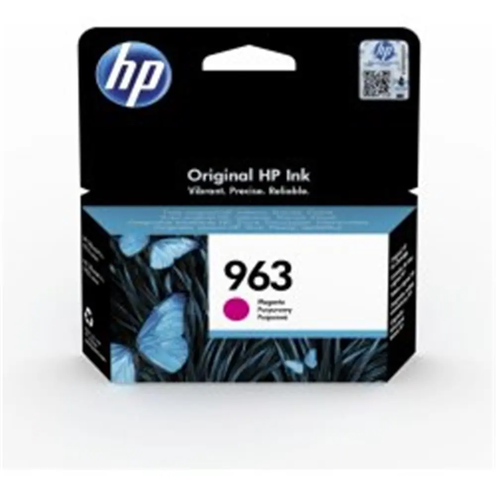 HP 963 Magenta Kırmızı Kartuş 3JA24A 1