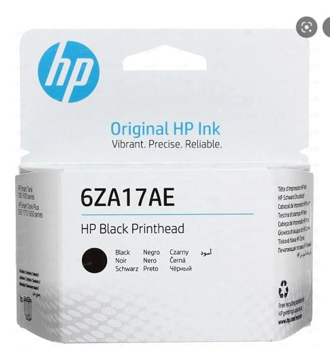 HP 515-530-615 Siyah Baskı Kafası 6ZA17AE