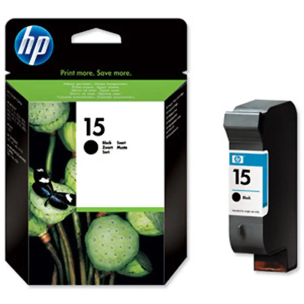 HP 15 Black Siyah Kartuş C6615DE 1
