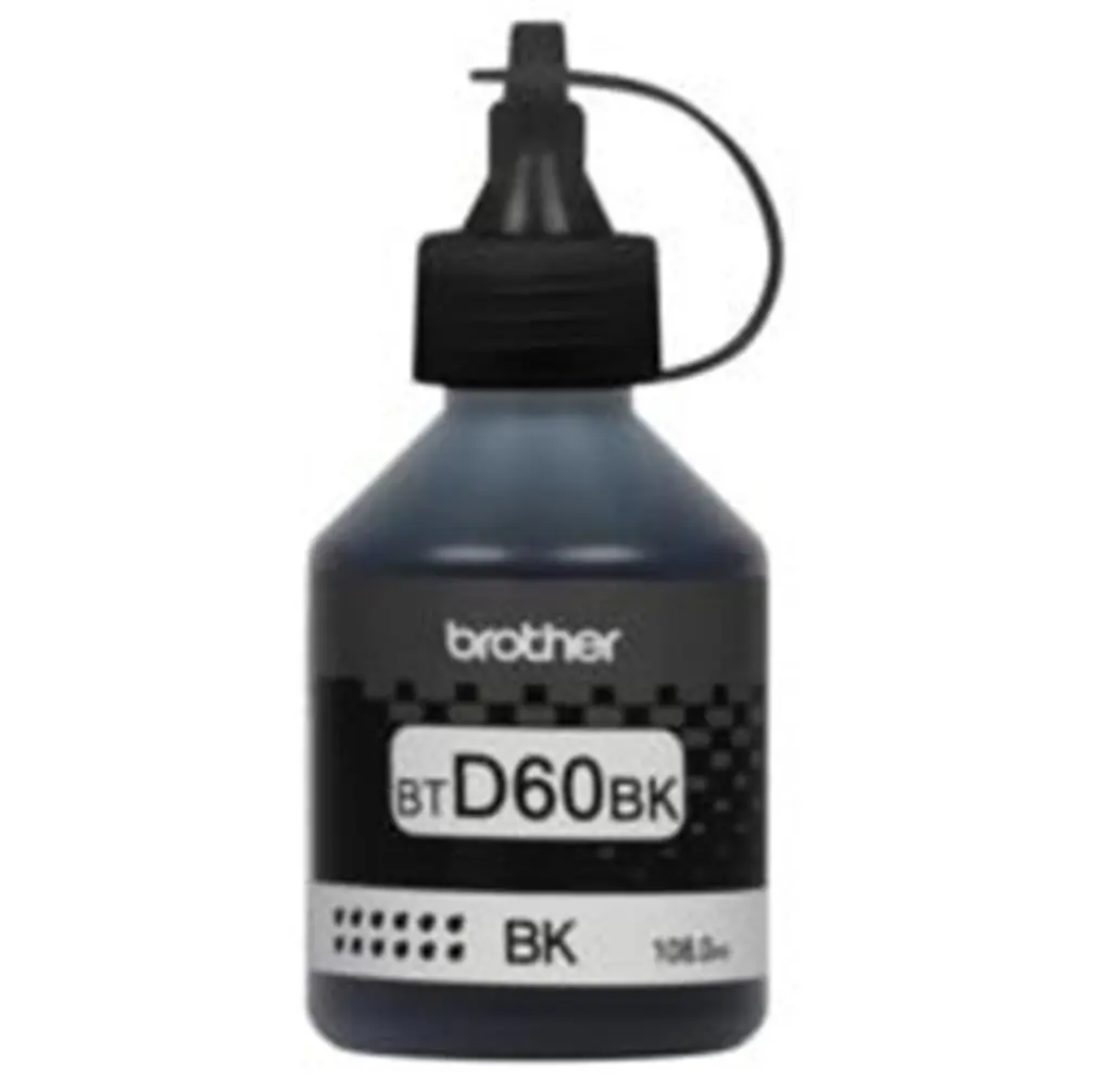 Brother BTD60BK Black Siyah 6.000 Sayfa Şişe Mürekkep DCP-T310-T510 MFC-T810-T910 1