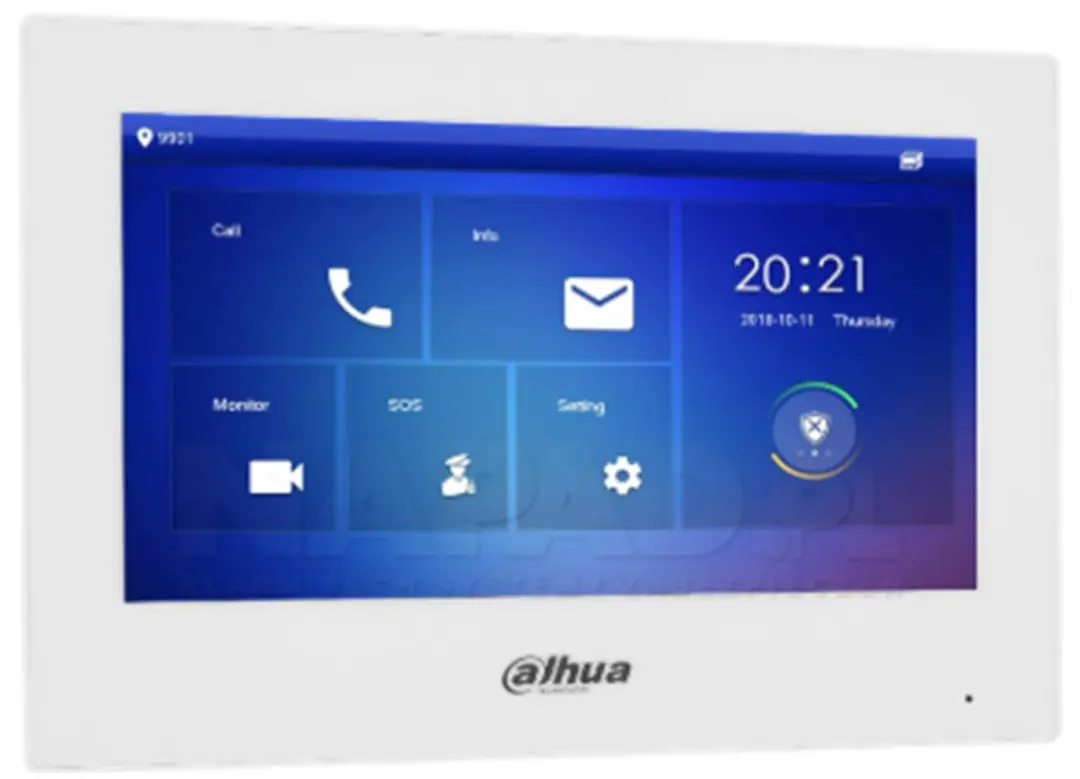 Dahua VTH2622G(W)-W 2 Kablolu IP ve Wi-Fi İç Mekan Monitörü