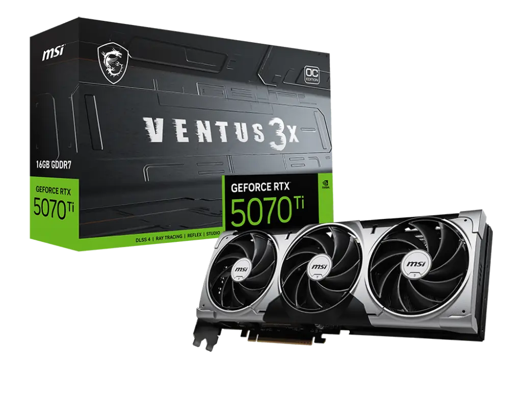 MSI VGA RTX 5070 TI 16G VENTUS 3X OC 1