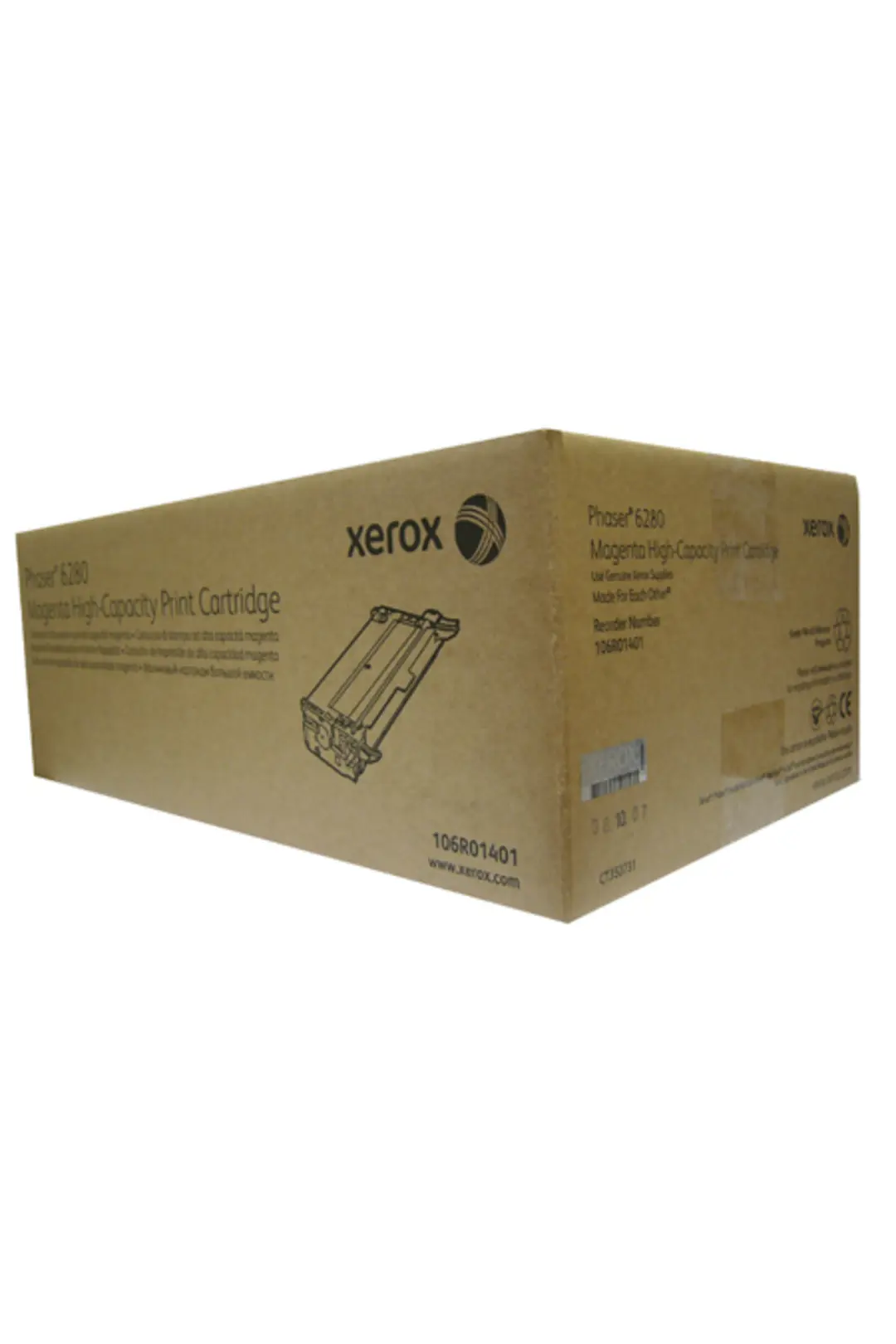 106R01401 Phaser 6280 Yüksek Kapasite Magenta Kırmızı Toner 5.900 Sayfa
