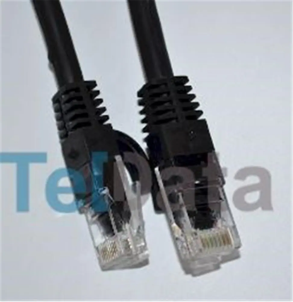 Teldata TLD-200S Cat6 2MT Siyah Utp Patch Kablo 1