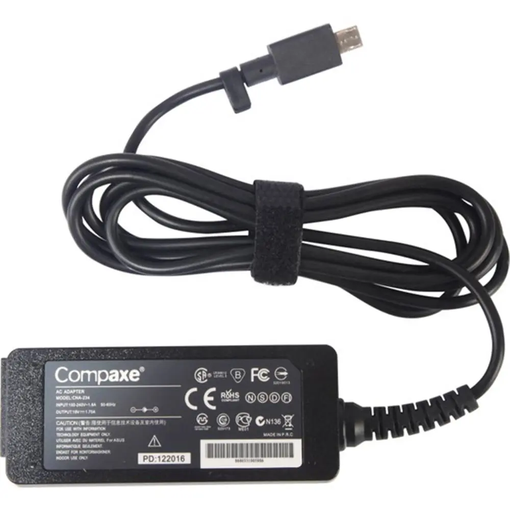 Compaxe CNA-235 19V 2.1A Usb 6 Pın Asus Mini Notebook Adaptörü 1