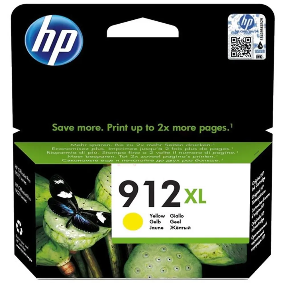 HP 912XL Yüksek Kapasite Yellow Sarı Kartuş 3YL83A 1