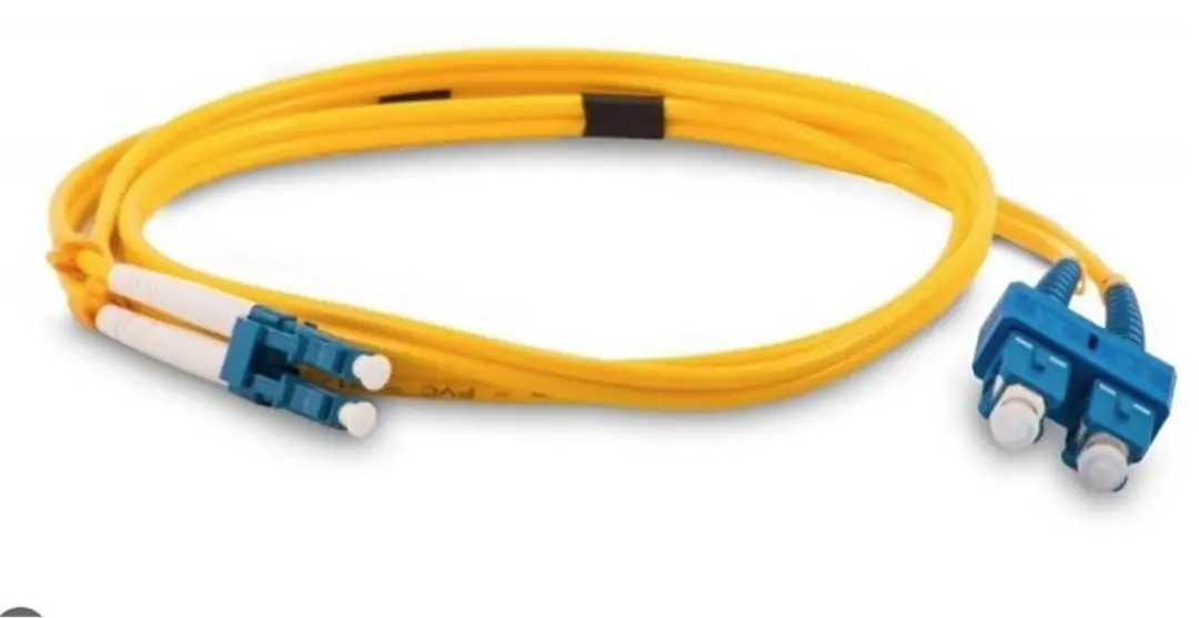 Teldata TLD-TL103 SC-UPC-LC-UPC SM DX 5 Metre Fiber Optik Patch Cord 1