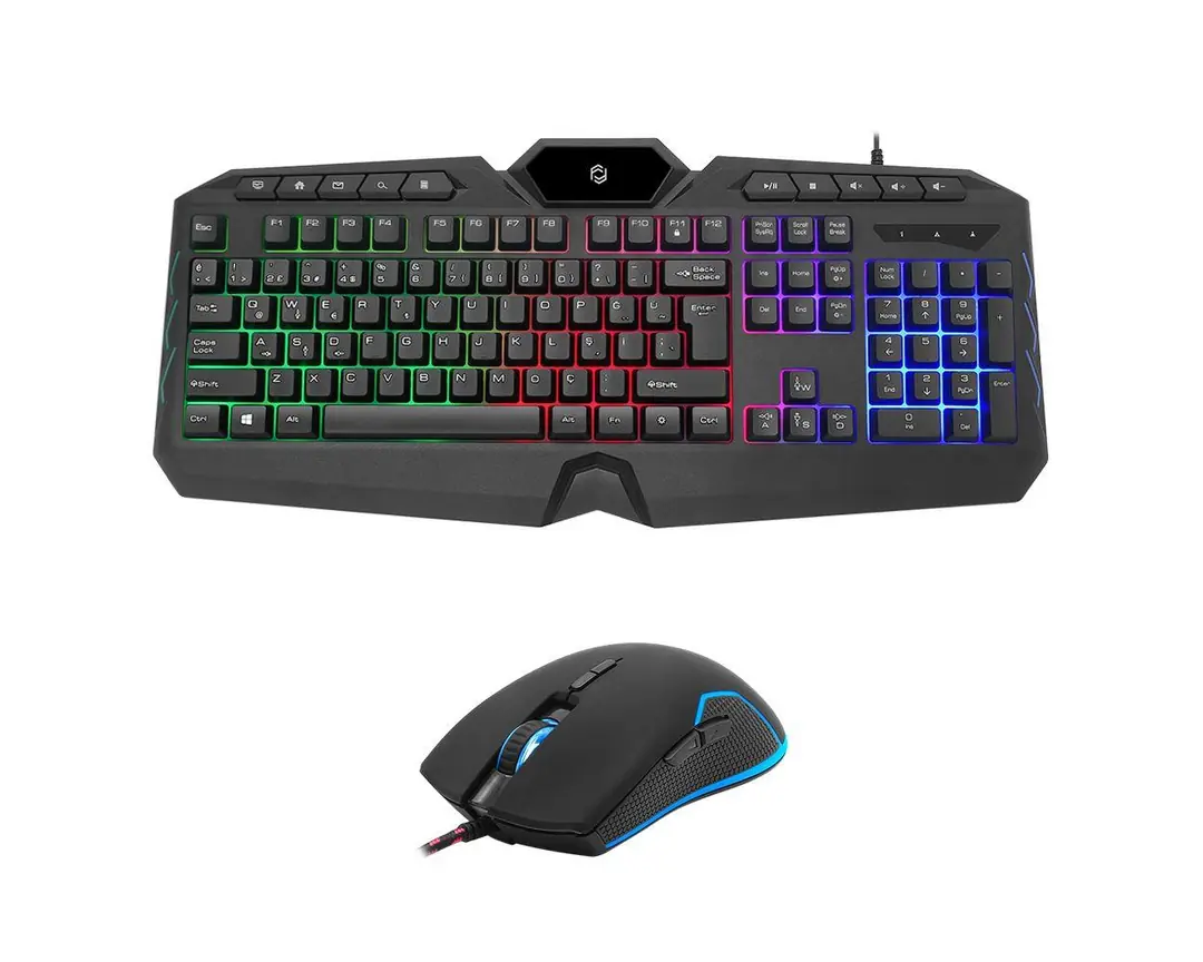 Frisby FK-4865QU TR Q Multimedya Kablolu Klavye Mouse Set 1