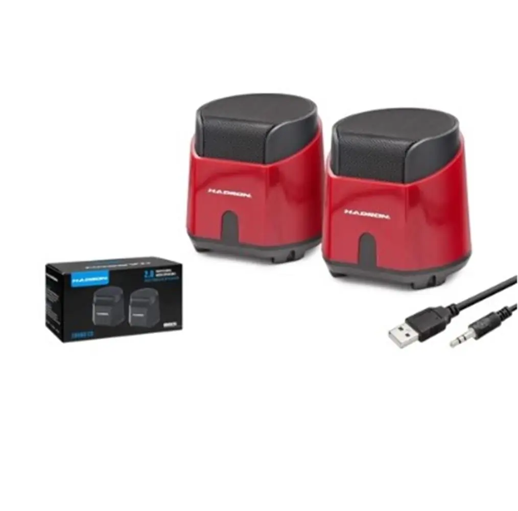 Hadron HD6024R Speaker Pc Kırmızı 8.5-9-9 cm 1