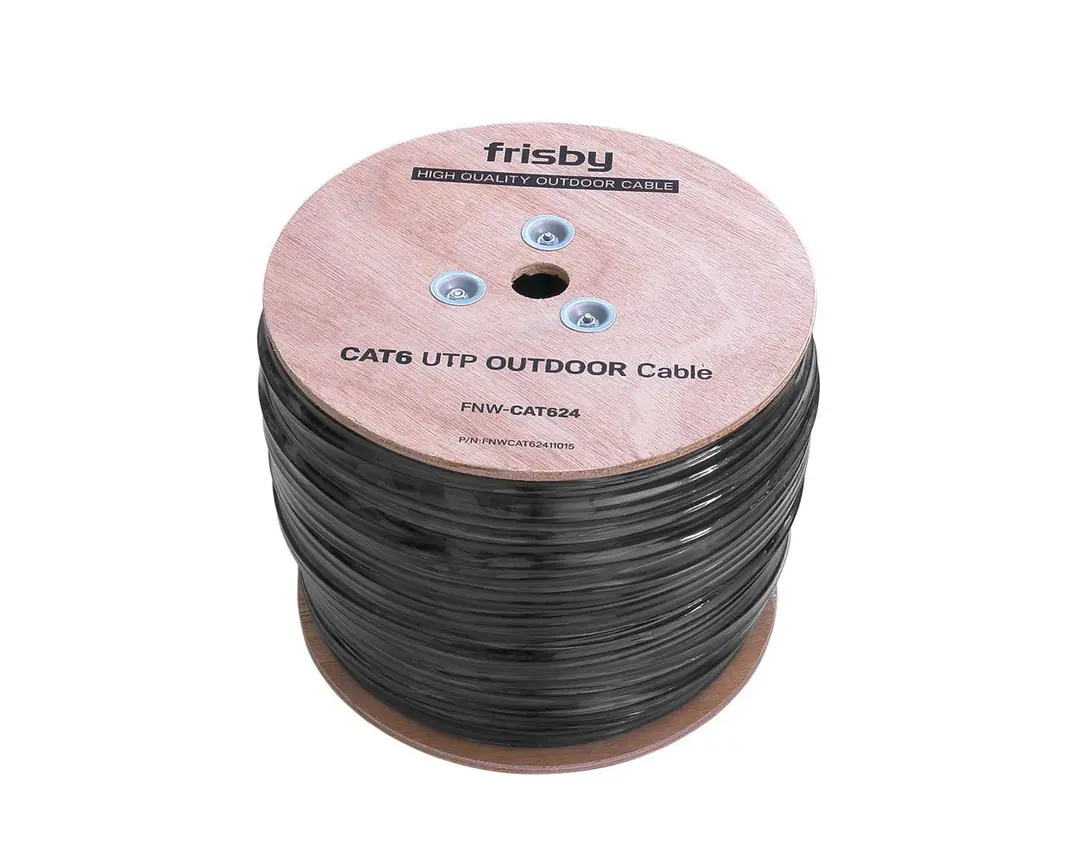 Frisby FNW-CAT624 CAT 6 UTP Outdoor Kablo (305mt) Dış Mekan Kalınlık: 0.58 mm-23 AWG 1