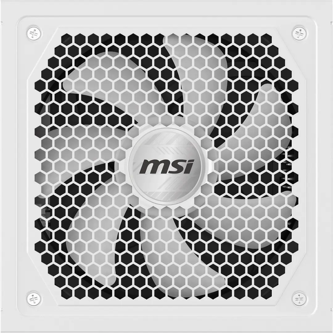MSI PSU MAG A1000GL PCIE5 WHITE 1
