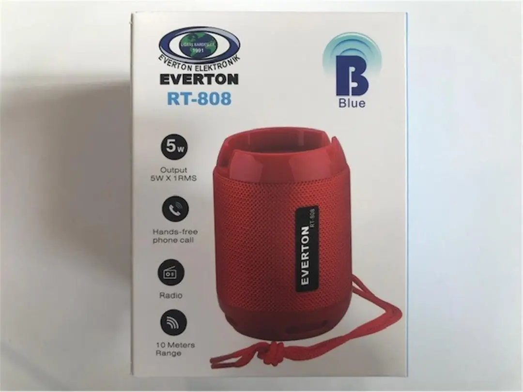 Everton Rt-808bt Usb-Tf Card- Ses Bombası 1
