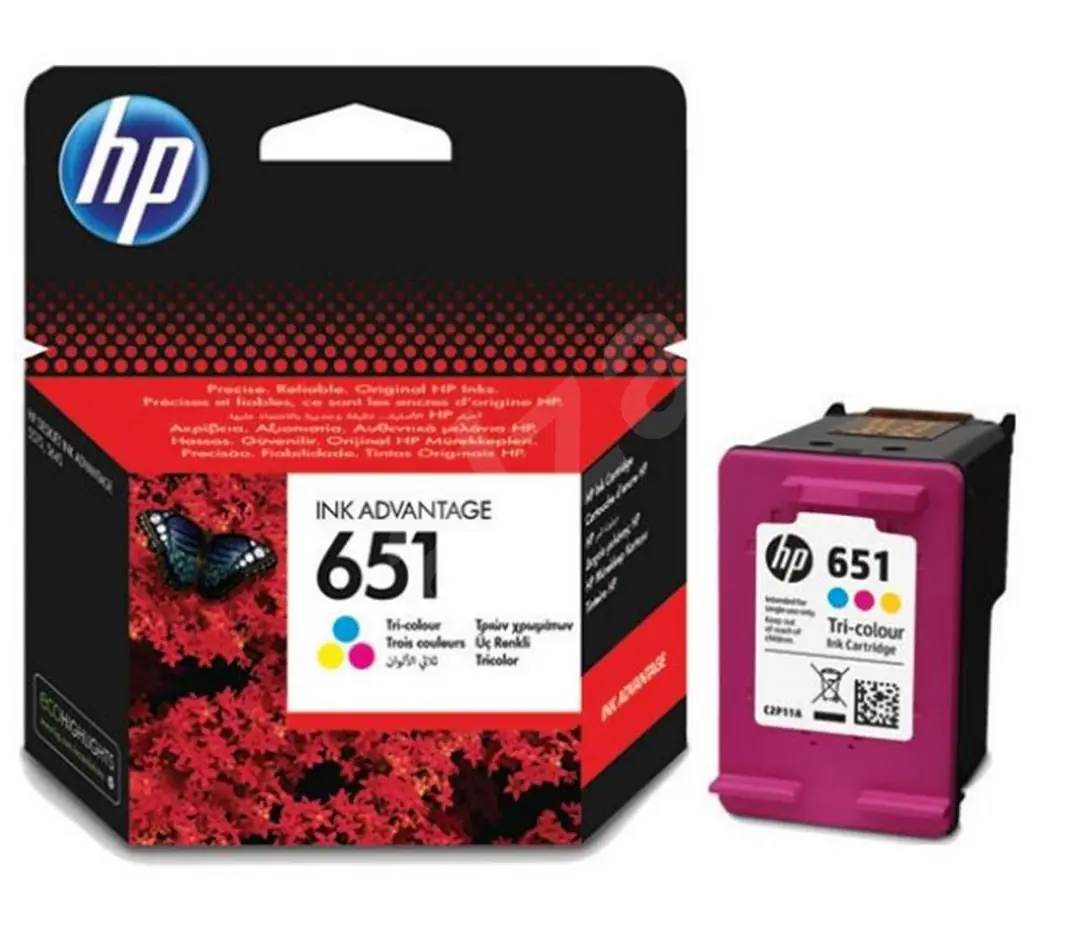 HP 651 Color Renkli Kartuş C2P11AE 1