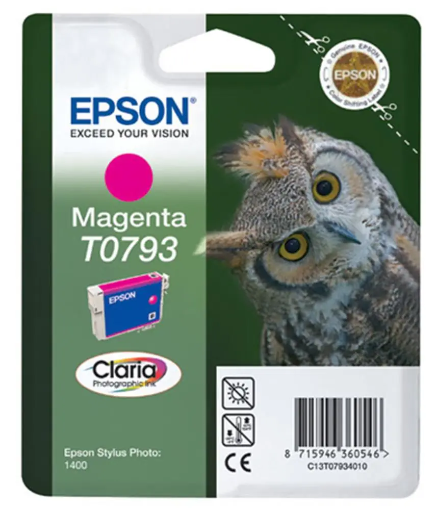 Epson 1400-P50 Magenta Kırmızı Mürekkep Kartuş T07934020 1