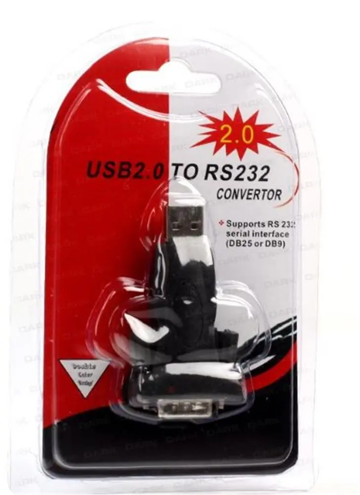 Dark Profesyonel USB 2.0- RS232 Dönüştürücü Kablo 1