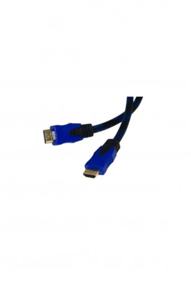 Inca Imhd-18b 2mt Hdmı Kablo 1.4 3d Altın Uç Örgülü 1