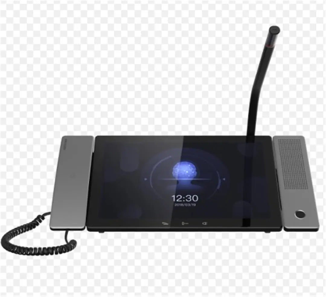 Hikvision DS-KM9503 10.1" Dokunmatik Android IP Ana İstasyonu Video Görüşme Erişim Kontrolü PoE 1