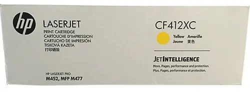 HP CF412XC (410X) SARI TAAHHUTLU TONER