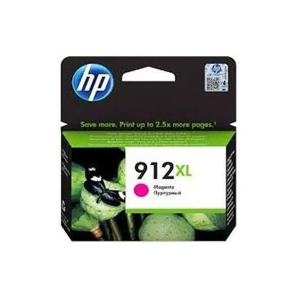 HP 912XL Yüksek Kapasite Magenta Kırmızı Kartuş 3YL82A 1