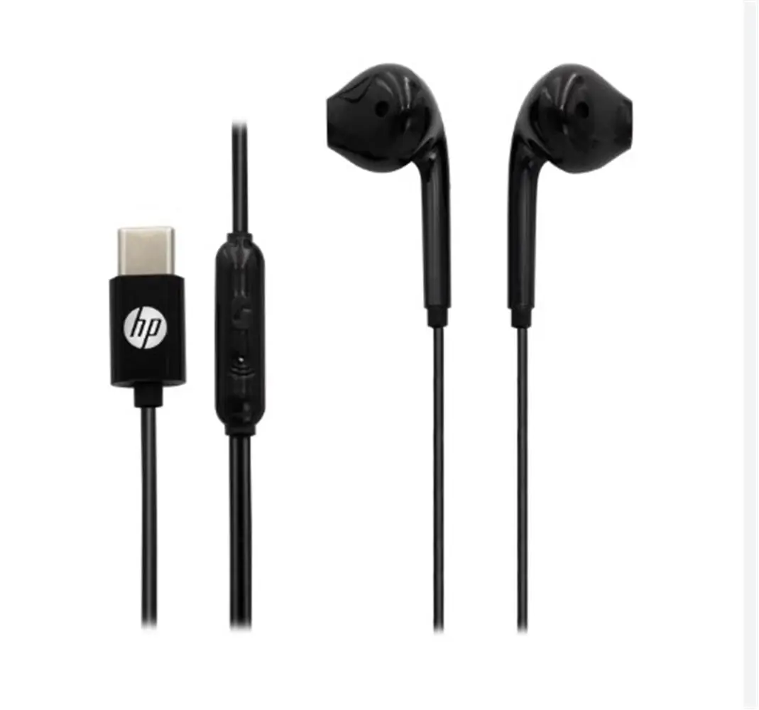 Hp DHH-3113C-BK Kablolu Kulakiçi Type-C Ses Kontrol Butonlu Mikrofonlu Kulaklık