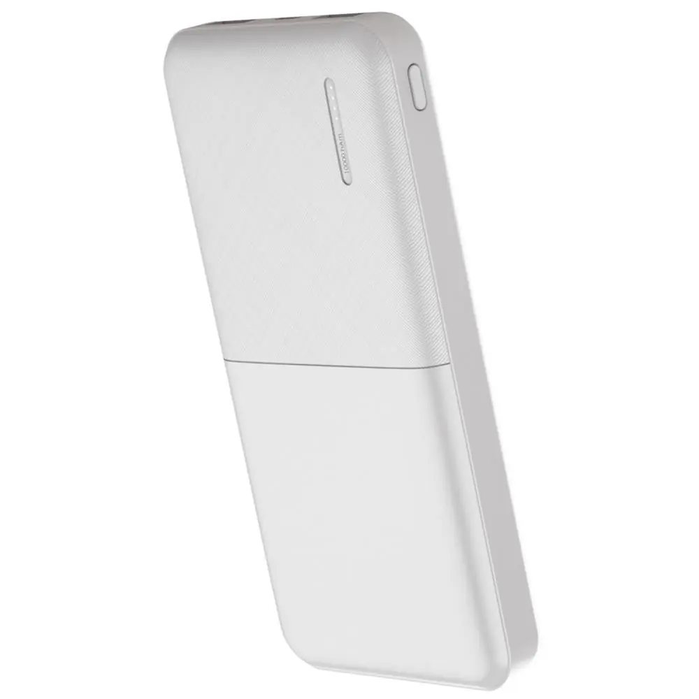 SnapMax SNP-3009 Beyaz 10.000 mah Powerbank 2x USB Çıkışlı 1 Type-C ve 1 Micro Girişli