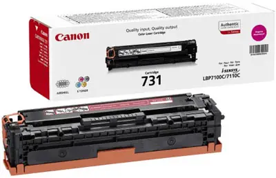 Canon CRG-731M Magenta Kırmızı 1.500 Sayfa Toner LBP7110 MF628-8230-8280