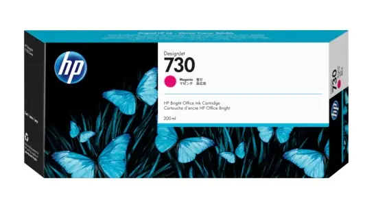 HP P2V69A (730) MACENTA 300 ML KARTUS