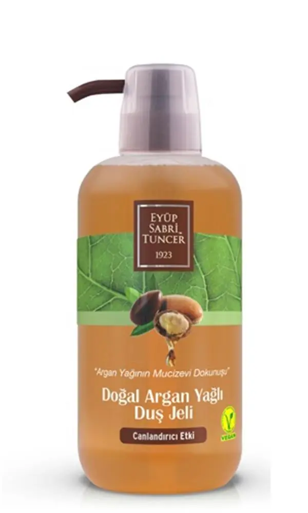 Eyüp Sabri Tuncer 600ml Duş Jeli  Doğal Argan Yağlı 1