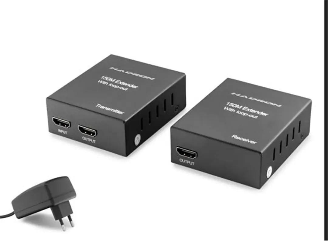 Hadron Hdx1369 150M Hdmi Extender Loop Out 1080P  Siyah 1
