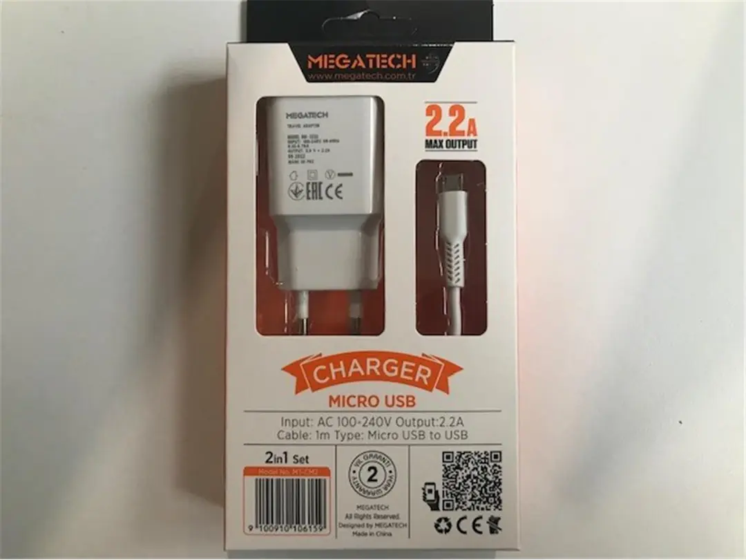 Megatech Eco 2100 Micro Şarj Aleti (CC01) 1