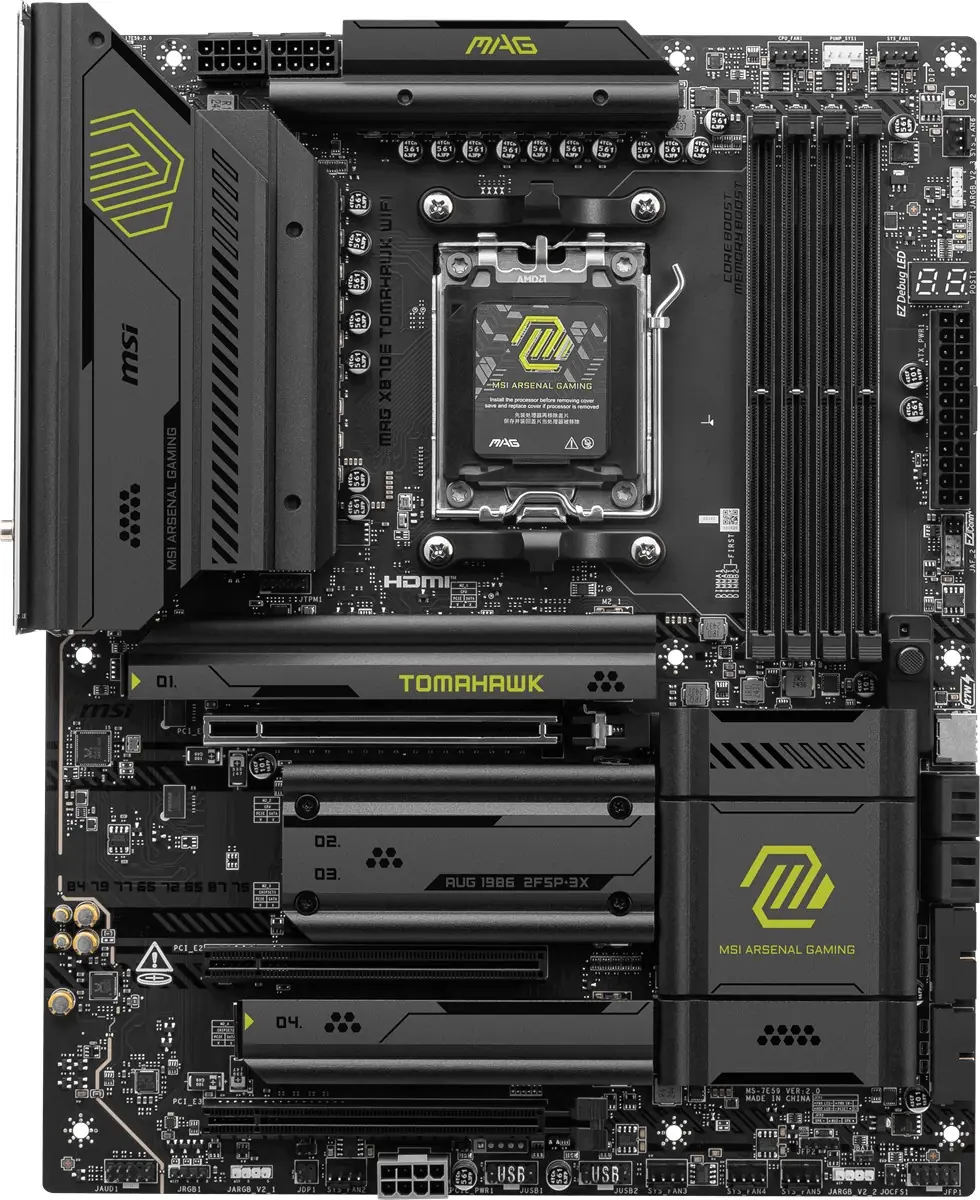 MSI MB MAG X870E TOMAHAWK WIFI