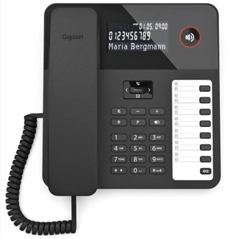Gigaset DESK 600 Siyah Masaüstü Telefon