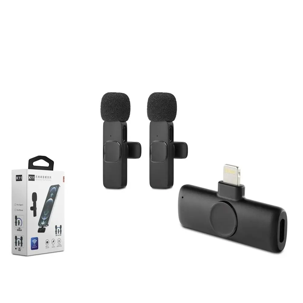 Hadron HDX2786 Kablosuz  Çift Yaka Mikrofonlu  Lighting Son derece hassas 20 metre erişilebilir 1