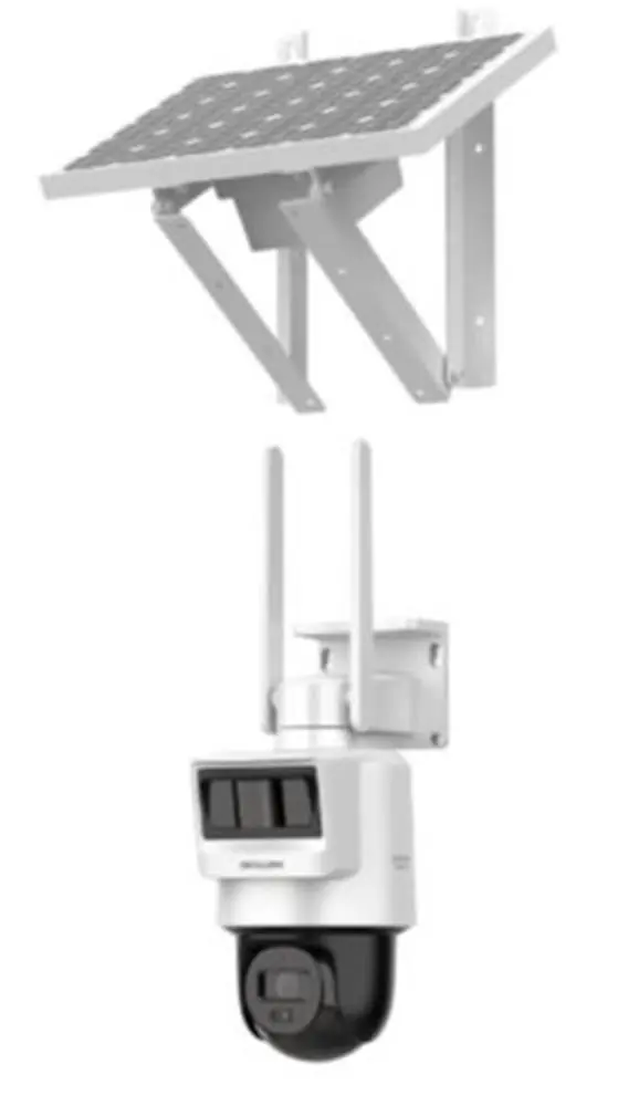 Hilook PTZ-N2C400I-K-4G-C05S10 4 Mp 2.8mm Lens 4G Sim Kartlı Solar Pt İp Kamera