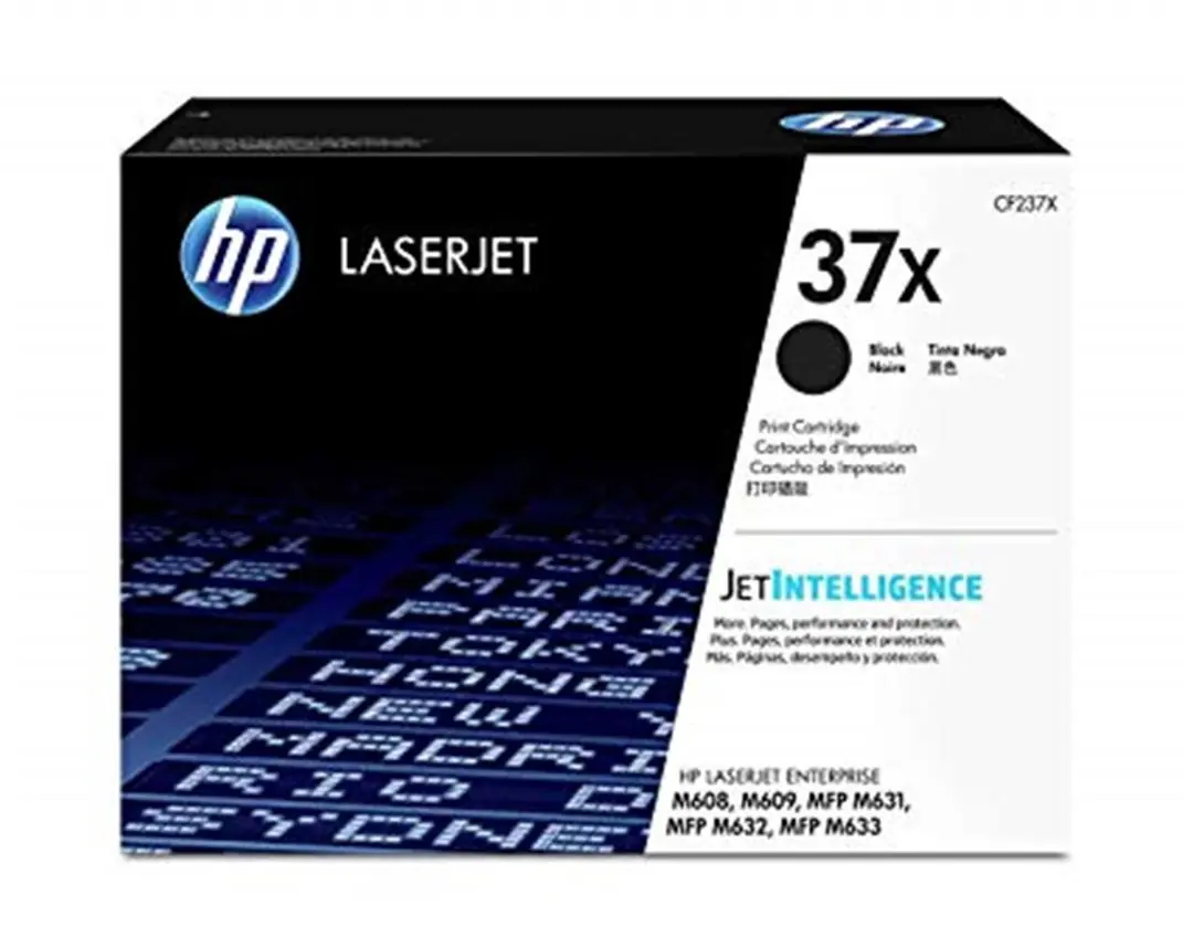 HP 37X Black Siyah Yüksek Kapasite 25.000 Sayfa Toner CF237X 1
