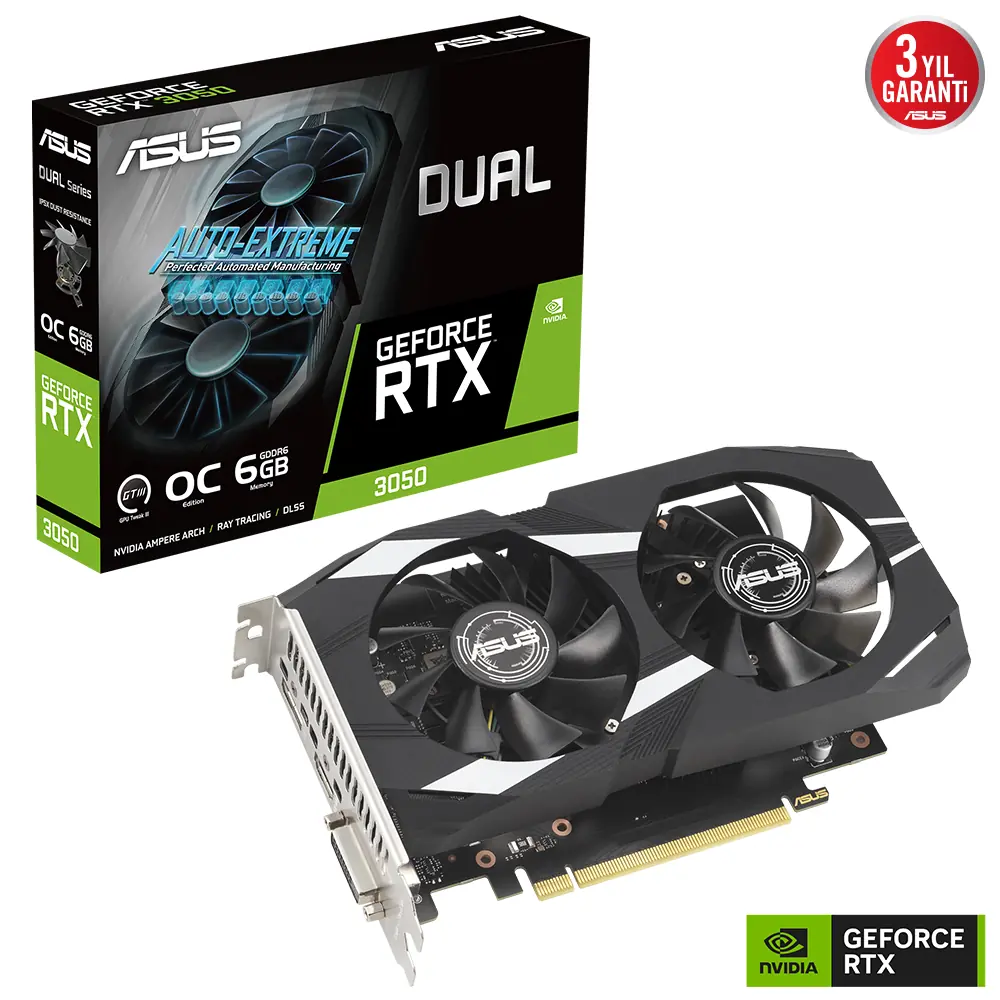 ASUS DUAL-RTX3050-O6G