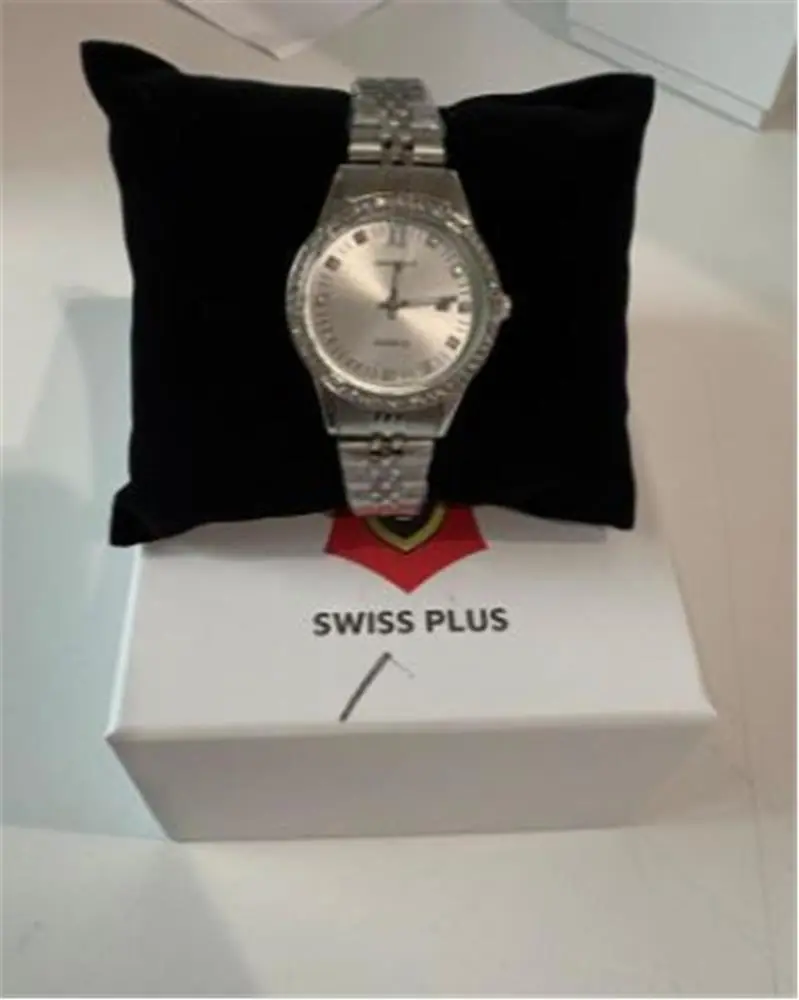 Swiss Plus Woman Watch Model-6 ST6131AF Plus Taşlı Silver