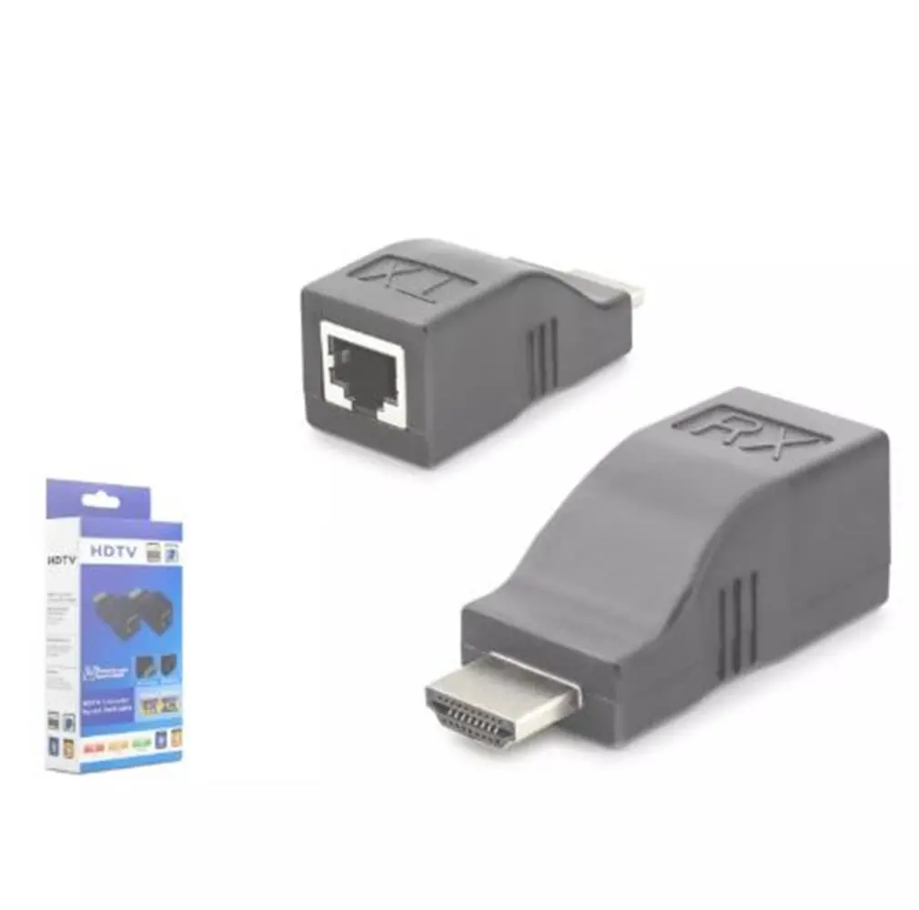 Hadron Hdx1359  30M 4K - 2K - Full HD 1080p  Hdmi Extender Siyah 1