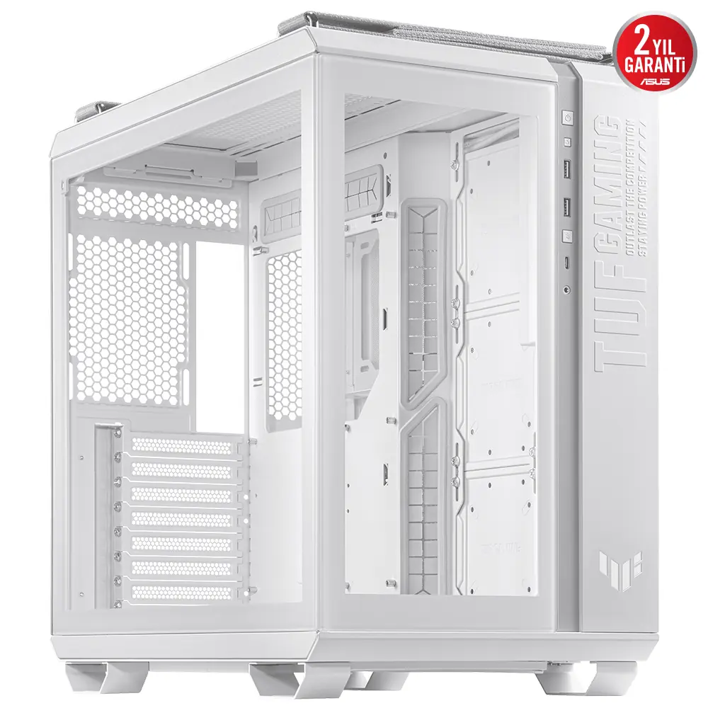 ASUS GT502 PLUS TUF GAMING CASE TG WHITE 1