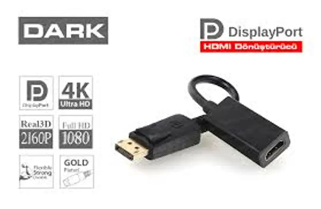 Dark DK-HD-ADPXHDMIV2 Display Port - Hdmı Dönüştürücü 1