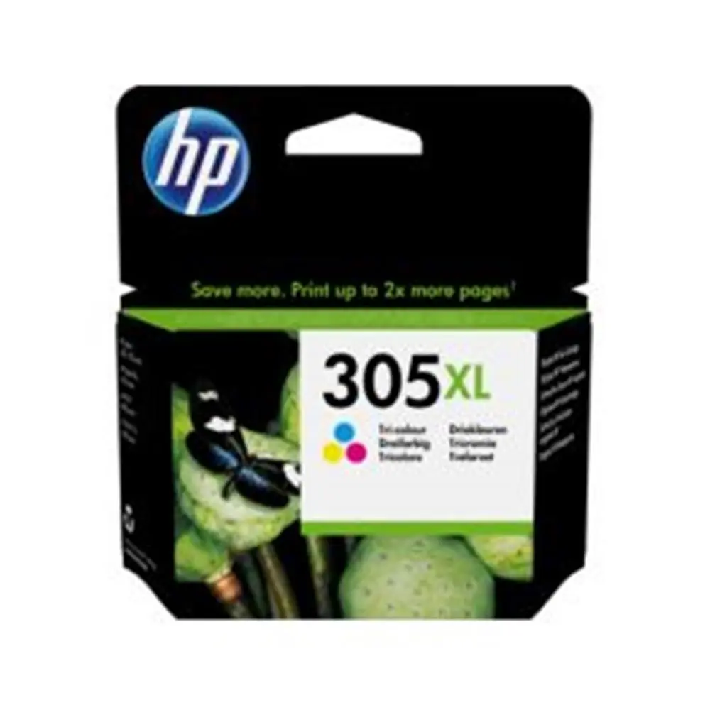 HP 305XL Color Renkli Kartuş 3YM63AE 1